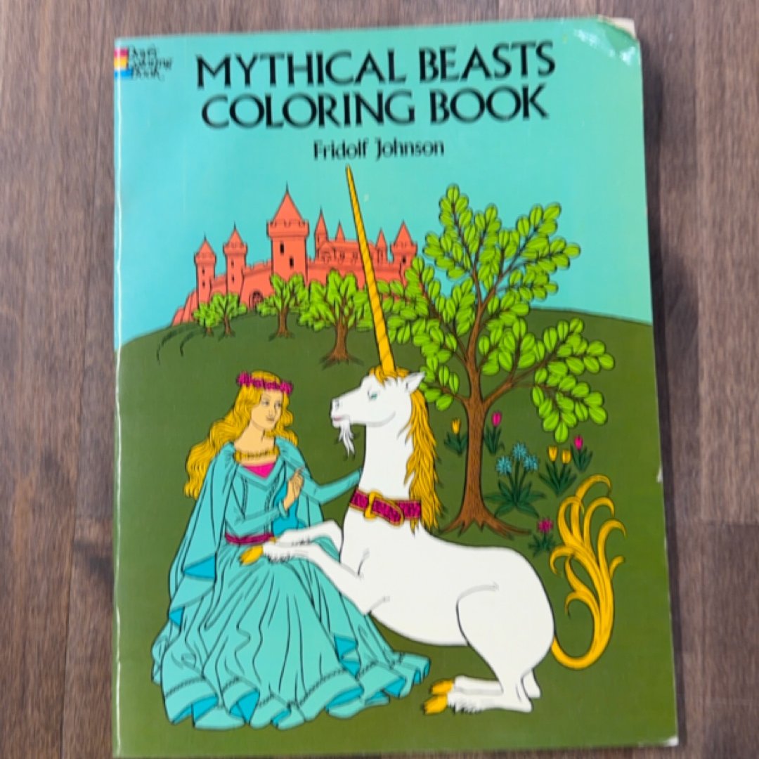 Mythical Beasts Coloring Book