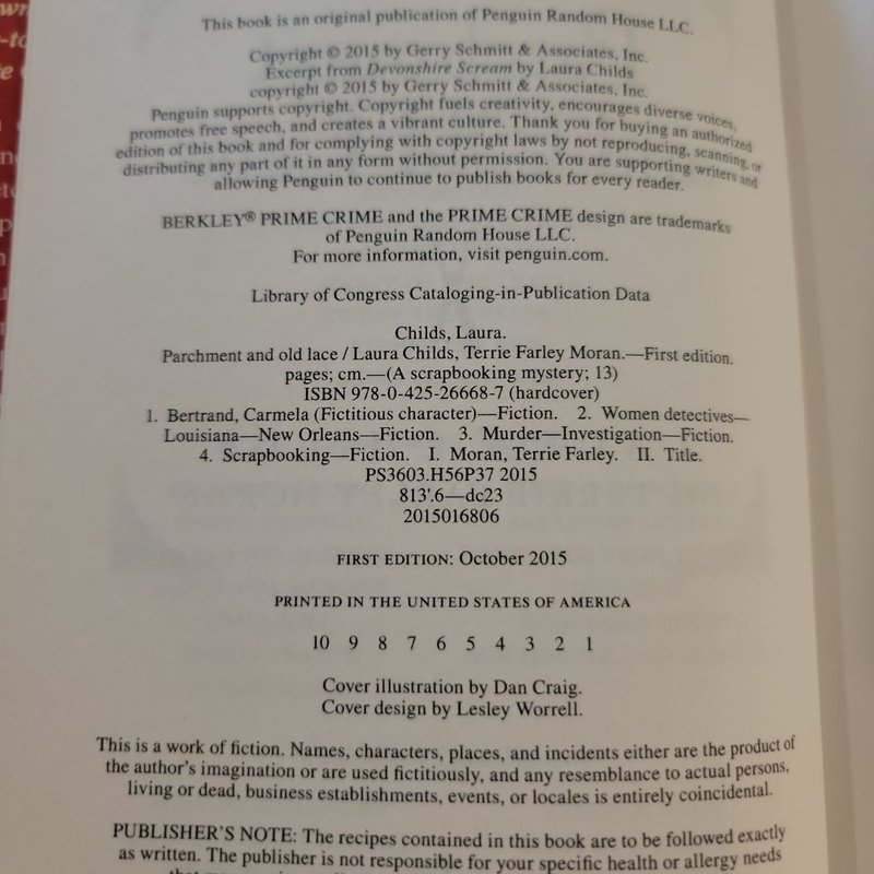 Parchment and Old Lace