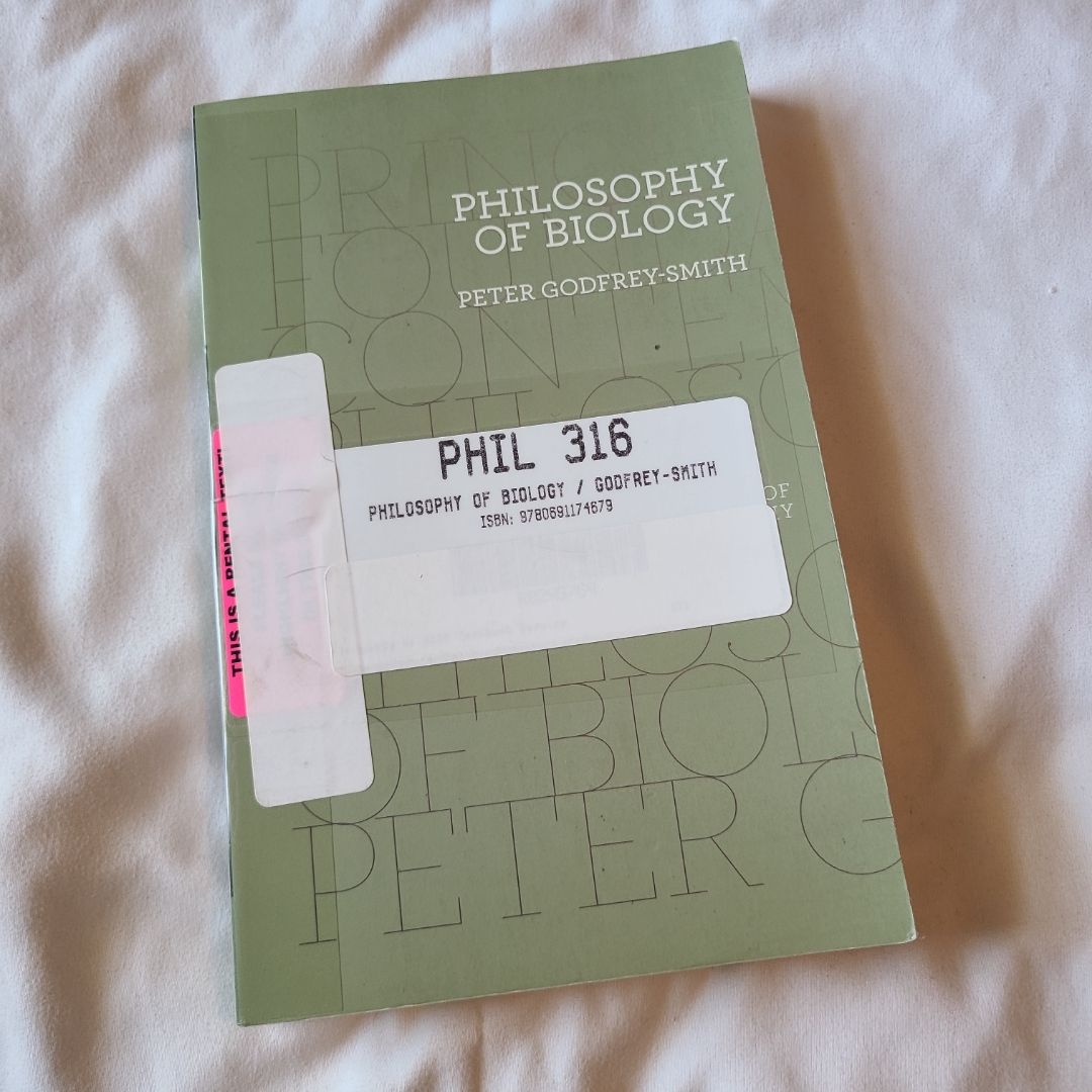 Philosophy of Biology