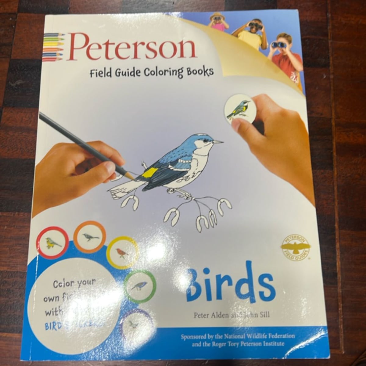 A Field Guide to Birds Coloring Book by Roger Tory Peterson, Peter C. Alden