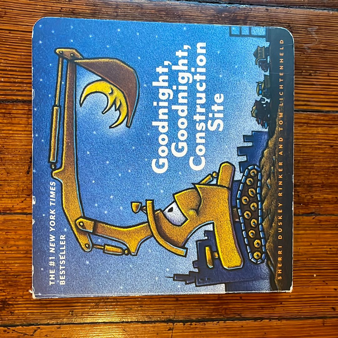 Goodnight, Goodnight Construction Site (Hardcover Books for Toddlers, Preschool Books for Kids)