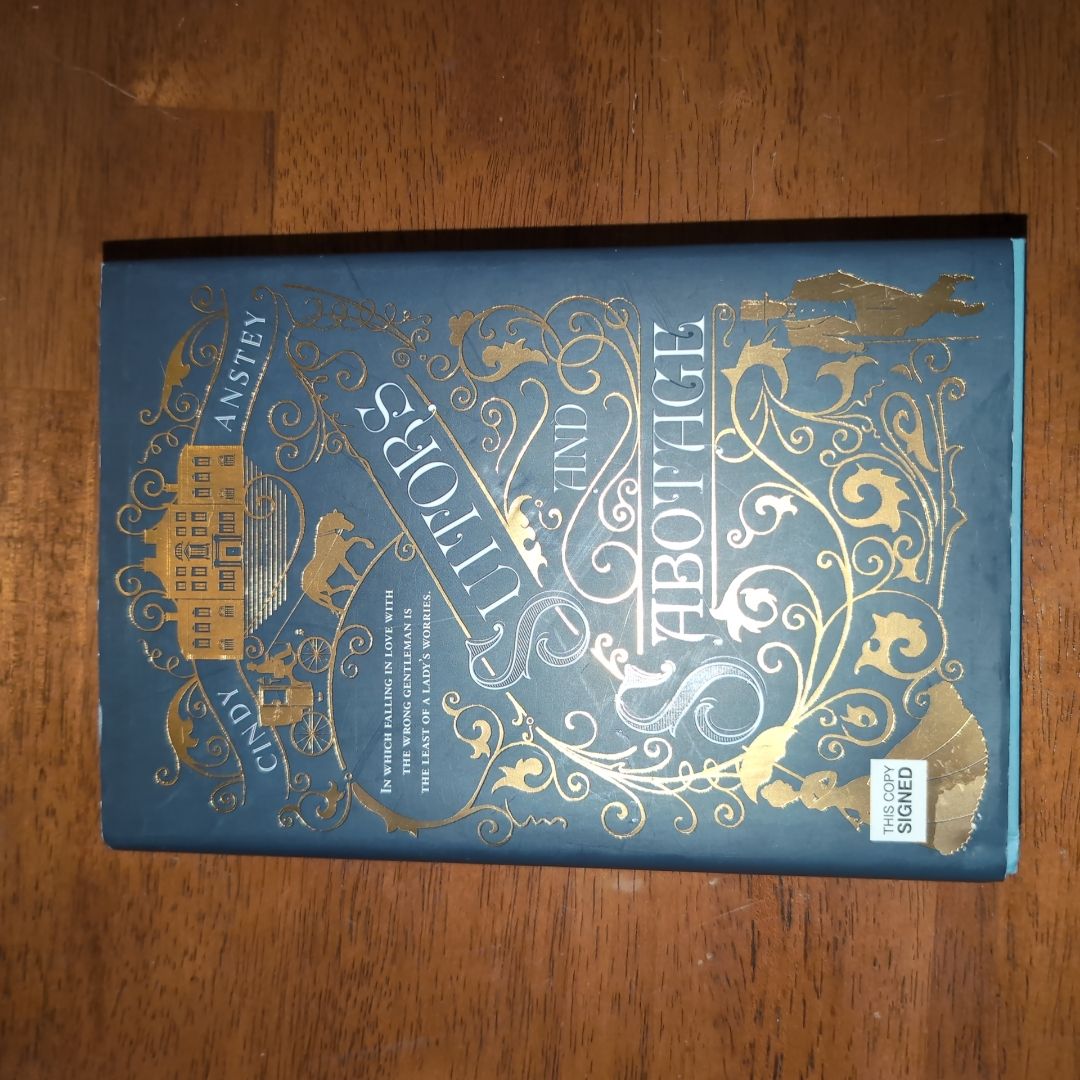 Suitors and Sabotage- Signed Copy 