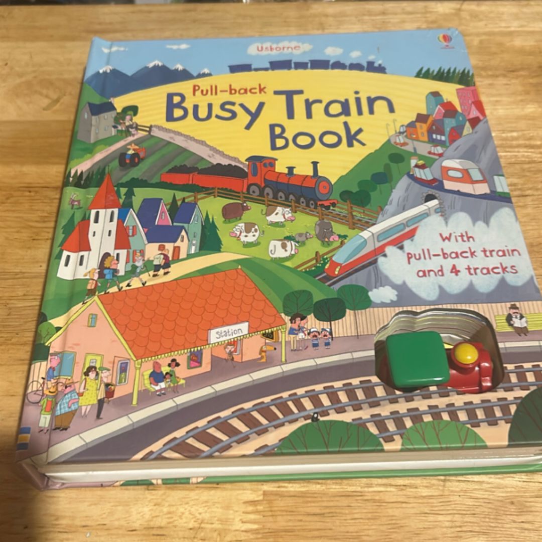 Pull-Back Busy Train
