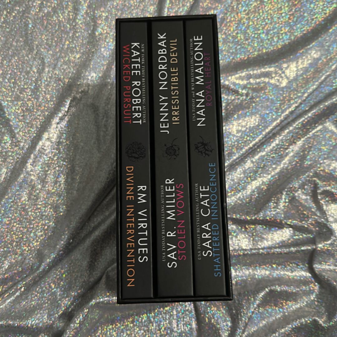Hardcover Black Rose Auction Box Set