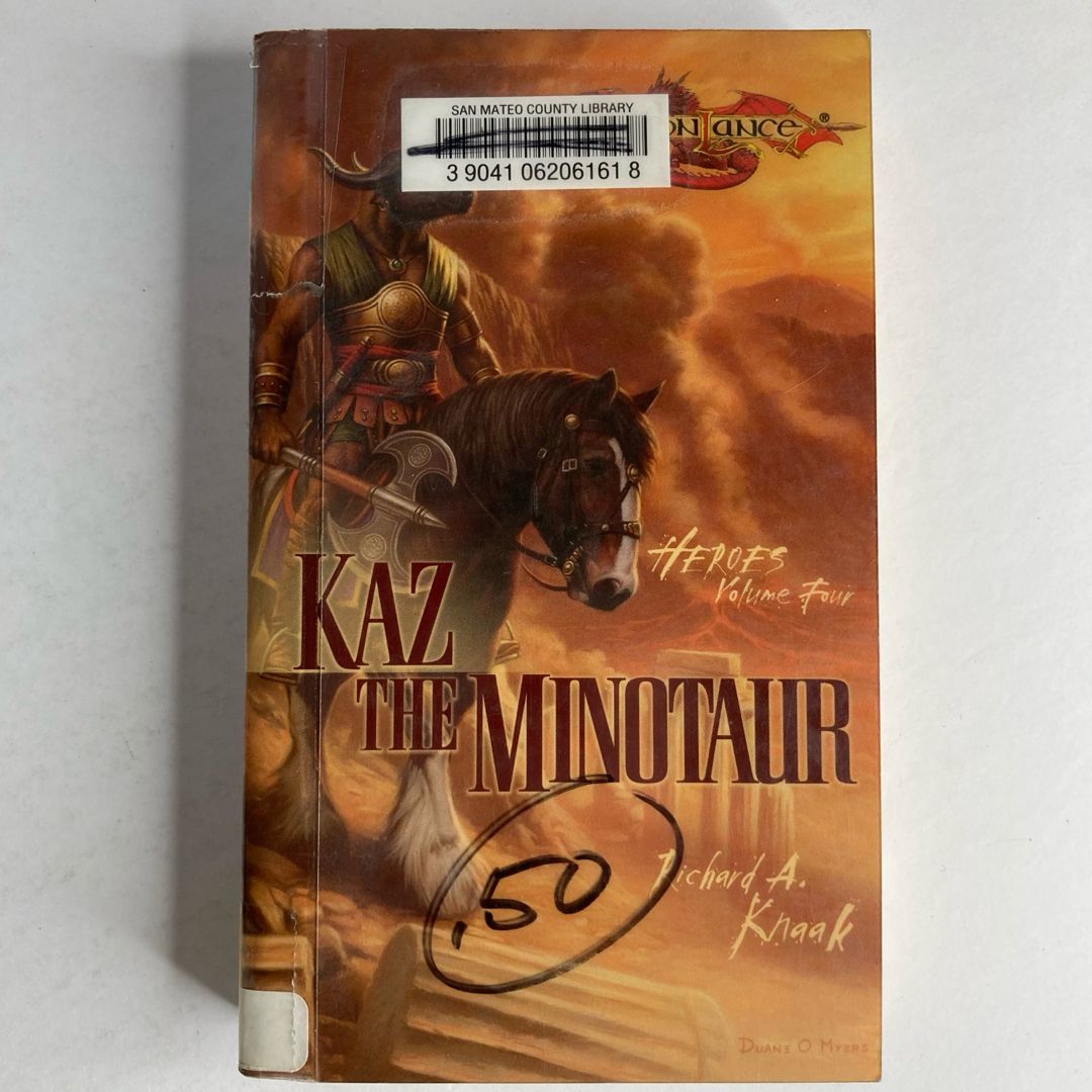 DragonLance: Kaz the Minotaur (VINTAGE)
