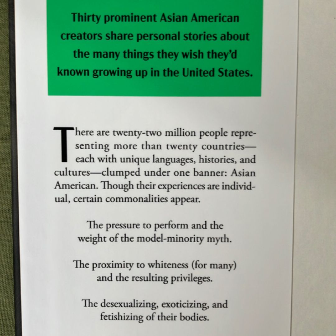 My Life: Growing up Asian in America