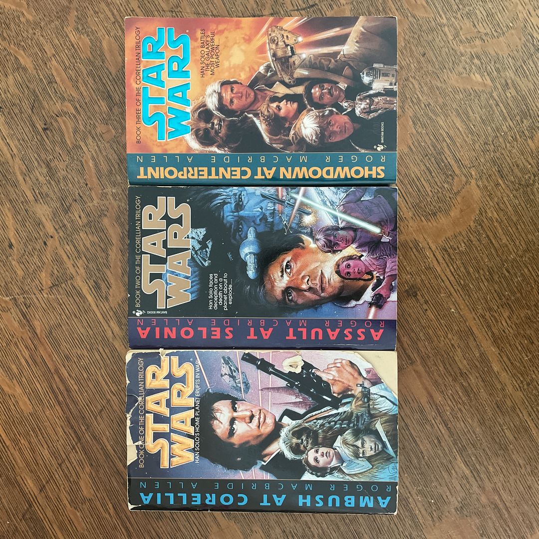 Star Wars Corellian Trilogy - 3 book set