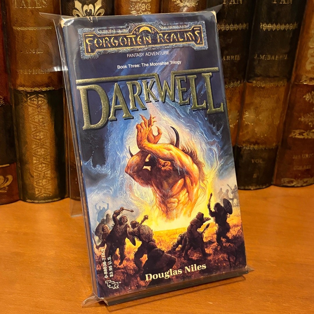 Forgotten Realms: Darkwell, Moonshae 3, First Edition First Printing