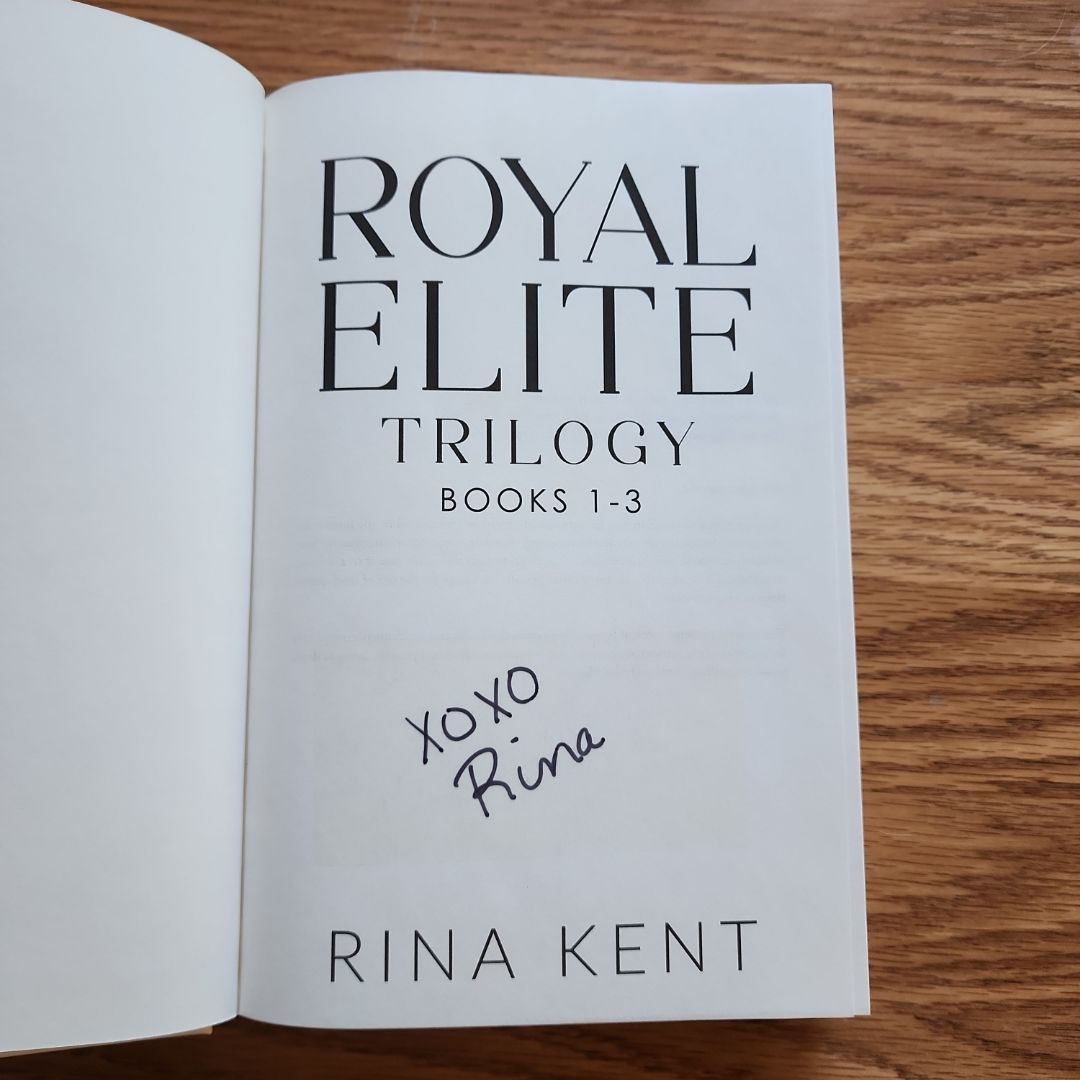 Royal Elite Trilogy by Rina Kent, Hardcover | PangoBooks
