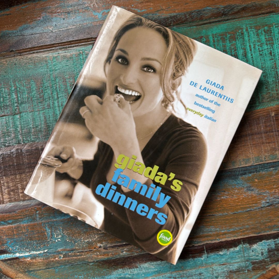 4 BOOKS: Happy Cooking; Giada’s Feel Good Food; Giada’s Kitchen; Giada’s Family Dinners