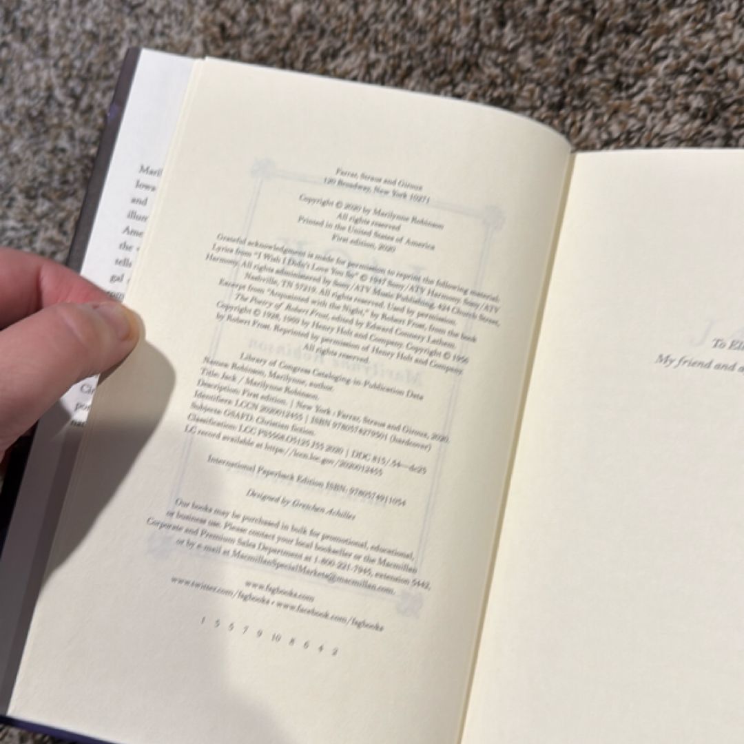Jack (Oprah's Book Club)