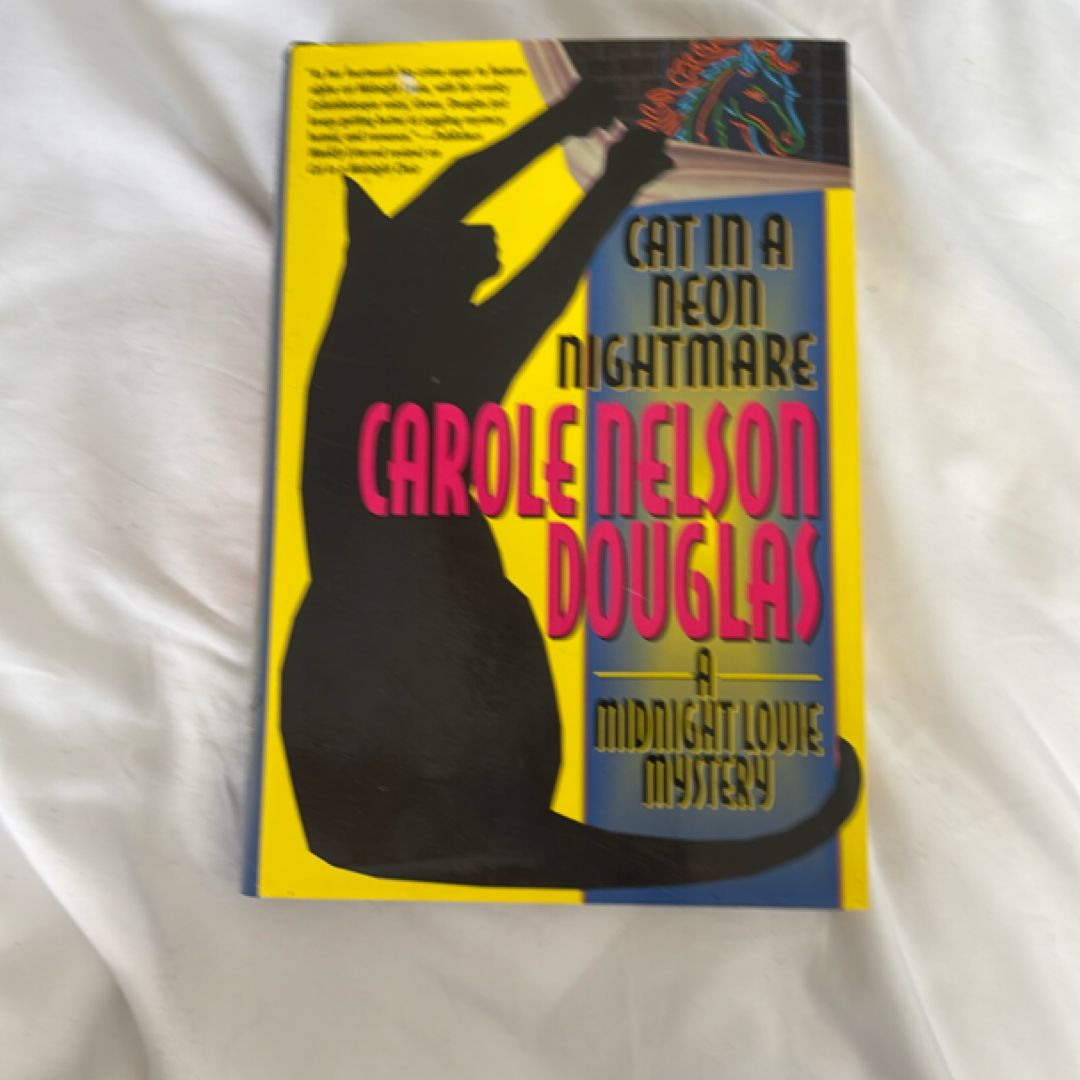 Cat in a Neon Nightmare