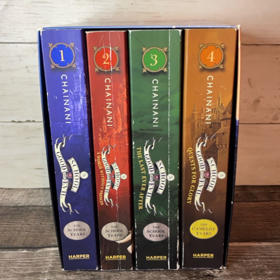 The School for Good and Evil Books 1-4 Paperback Box Set