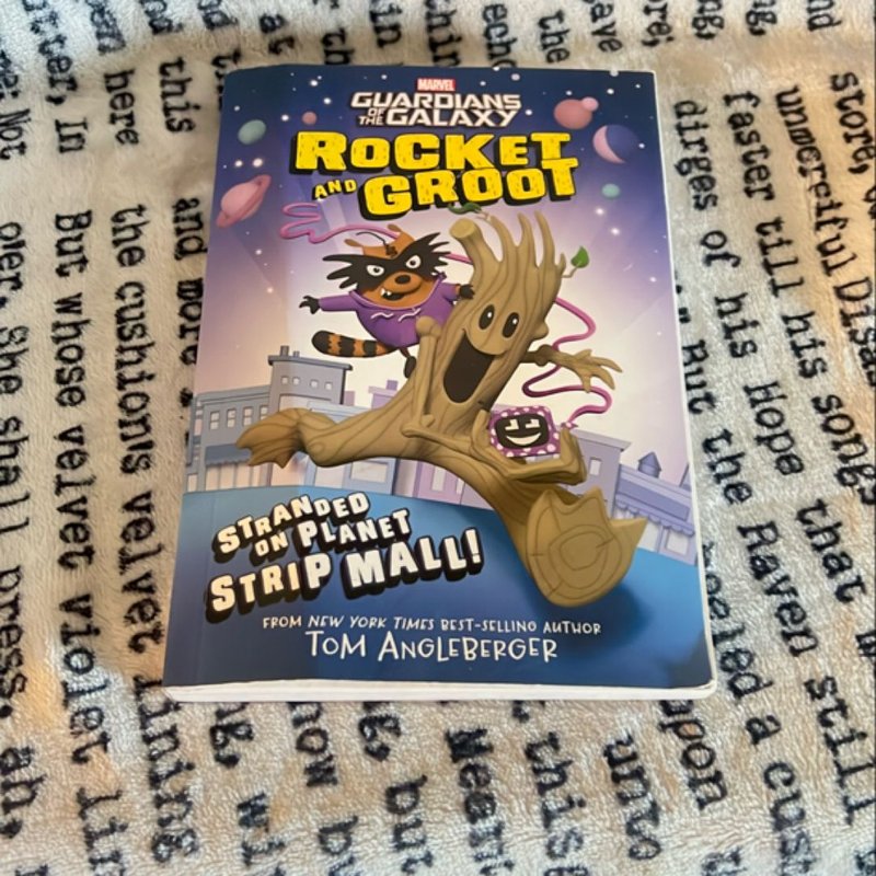 Marvel Rocket and Groot: Stranded on Planet Shopping Mall