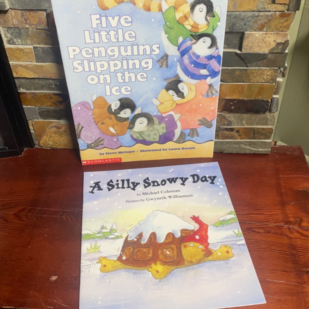 Childrens winter  book bundle 