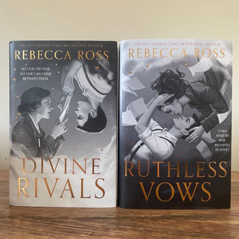 【Fairyloot】Divine Rivals & Ruthless Vows The @fairyloot exclusive edition of RUTHLESS VOWS by @beccajross