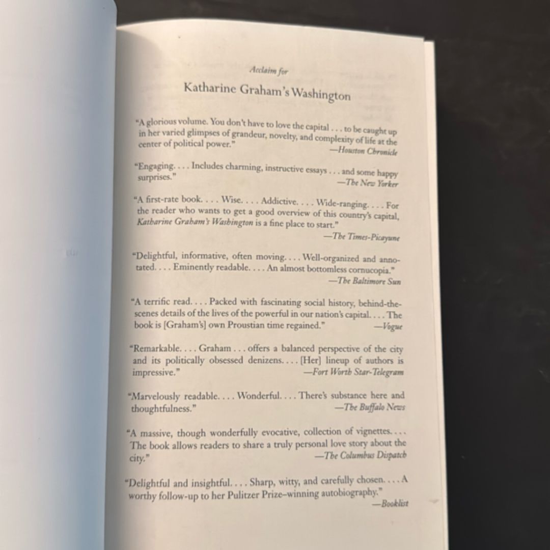 Katharine Graham's Washington