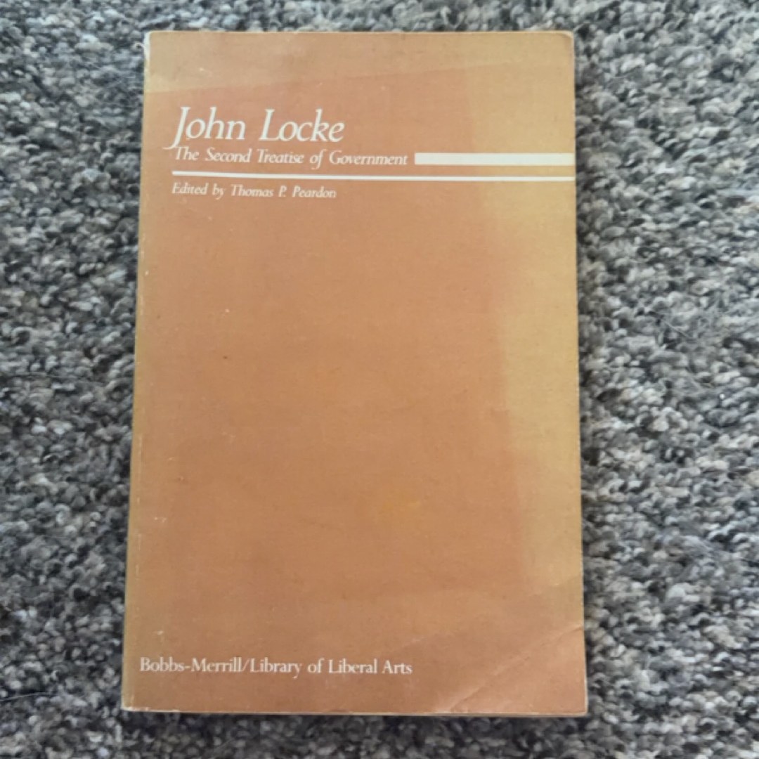 The Second Treatise on Civil Government