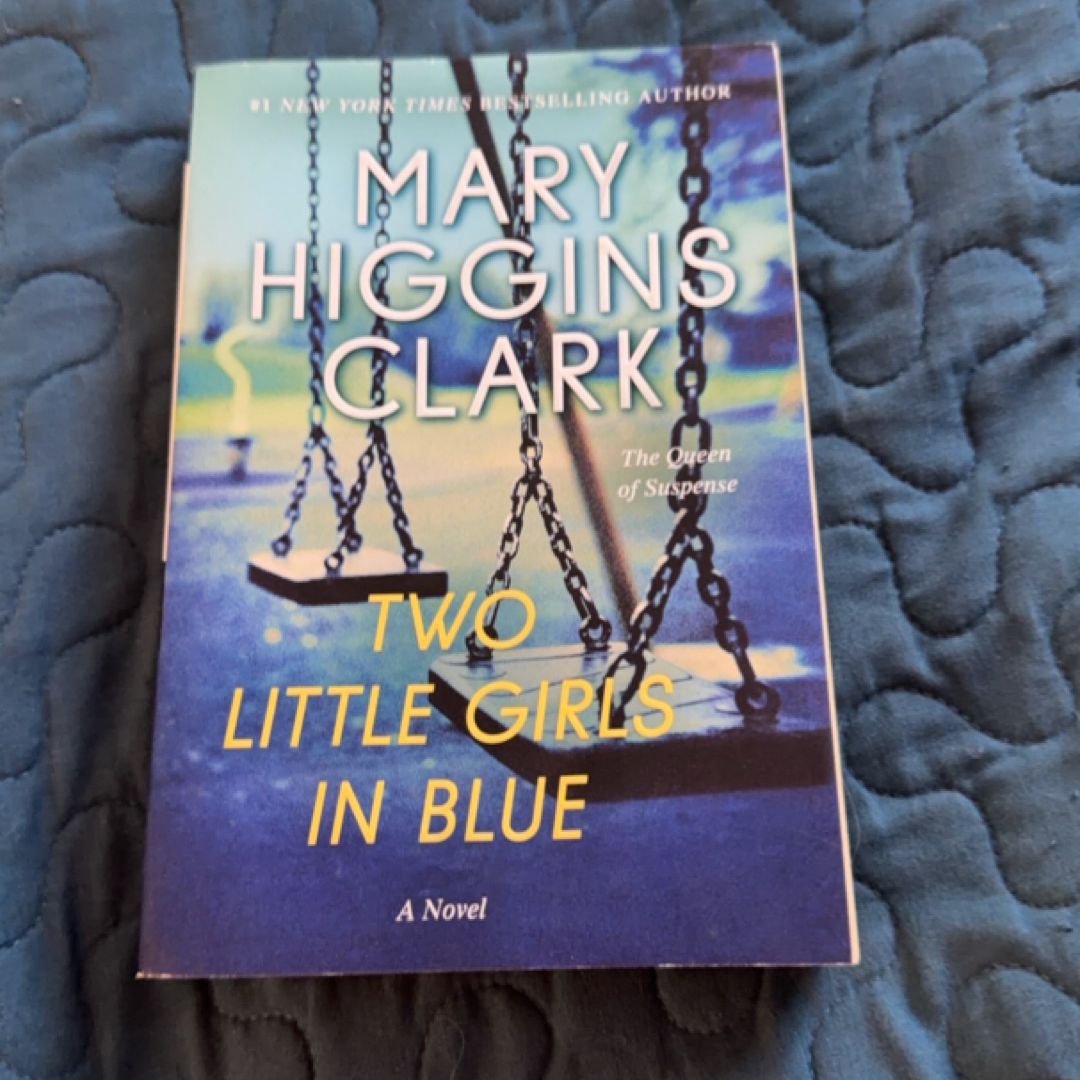 Two Little Girls in Blue
