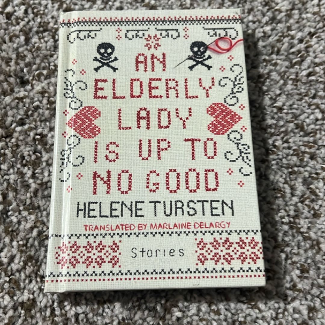An Elderly Lady Is up to No Good