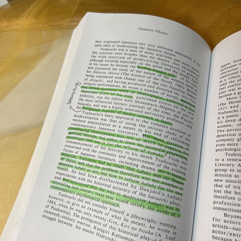 The Japanese Theatre