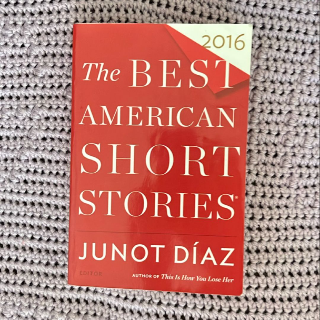 The Best American Short Stories 2016