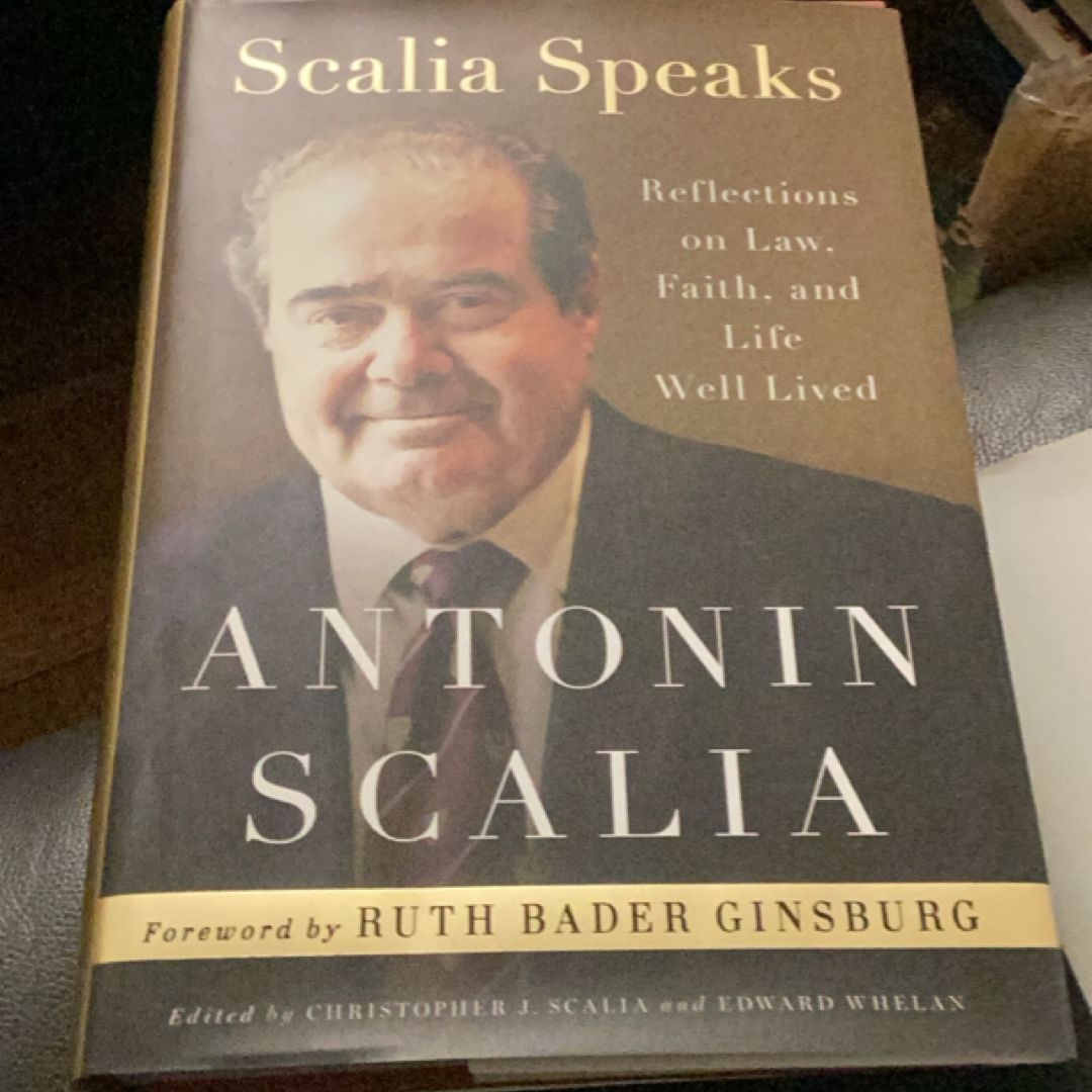 Scalia Speaks