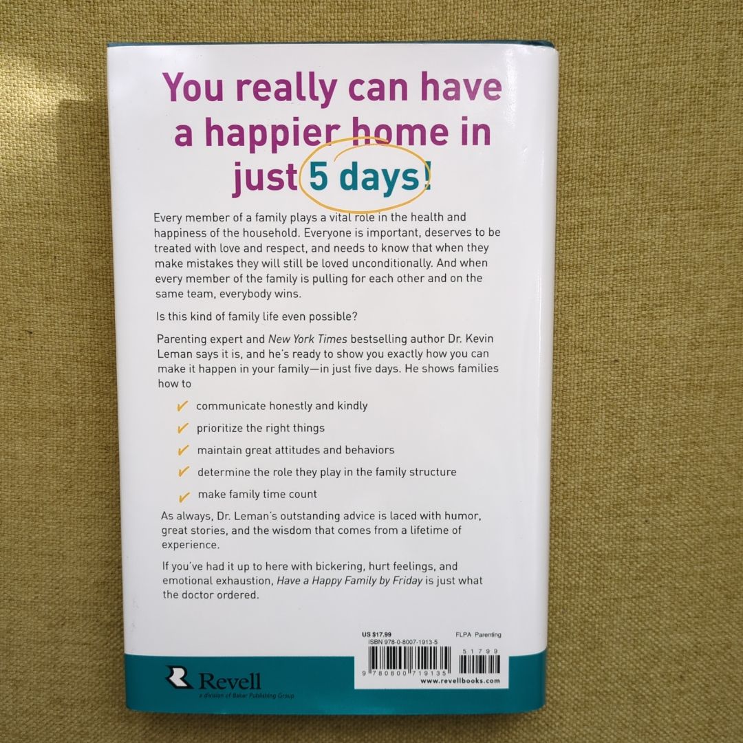 Have a Happy Family by Friday