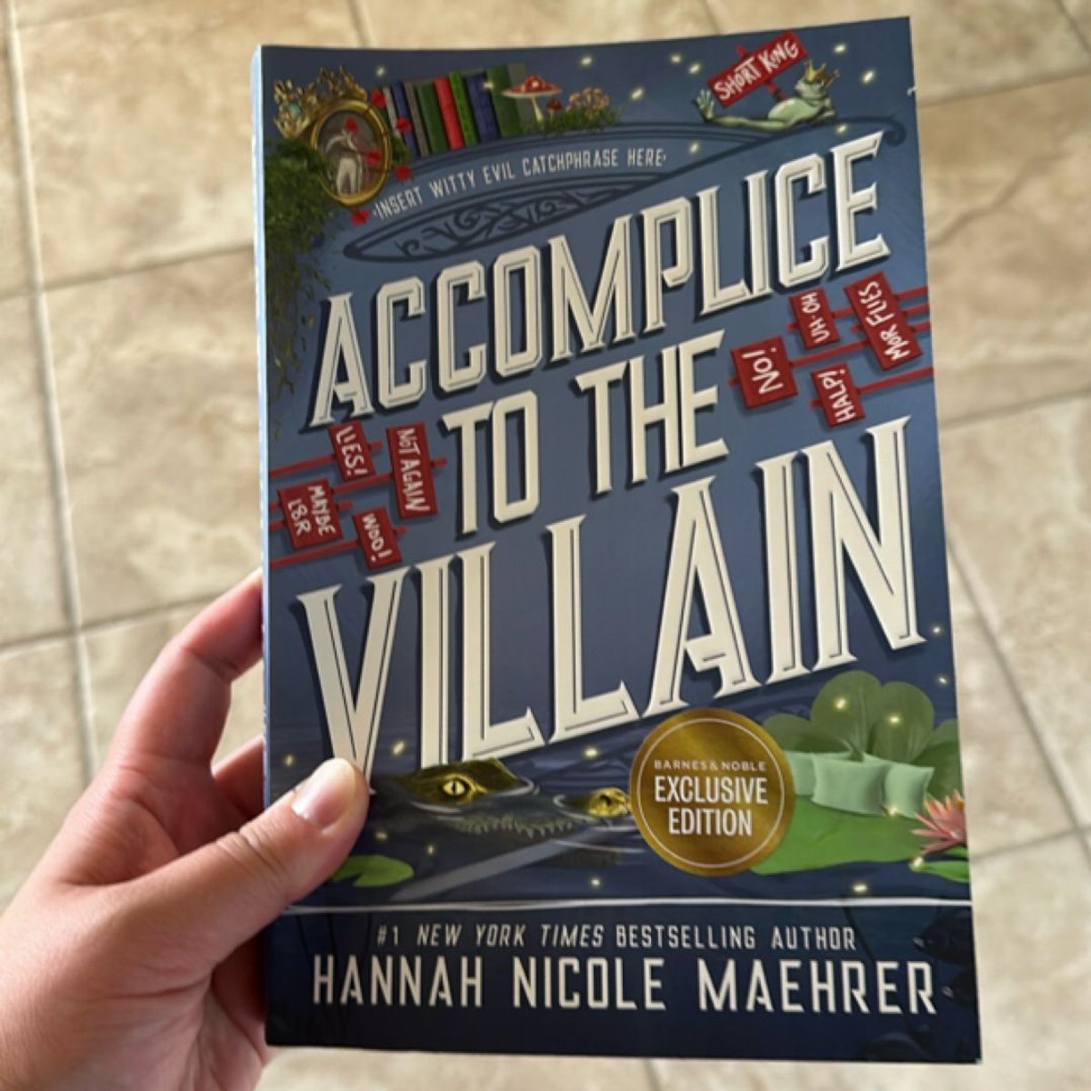 Accomplice to the Villain by Hannah Nicole Maehrer
