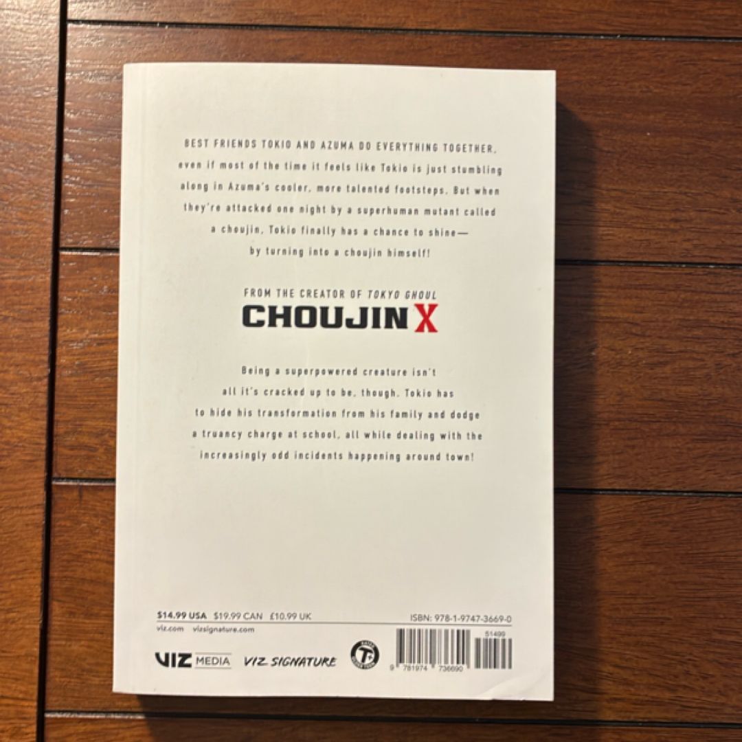 Choujin X, Vol. 1