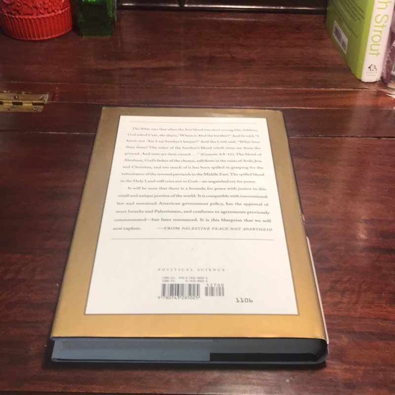 1st ed./6th printing * Palestine Peace Not Apartheid