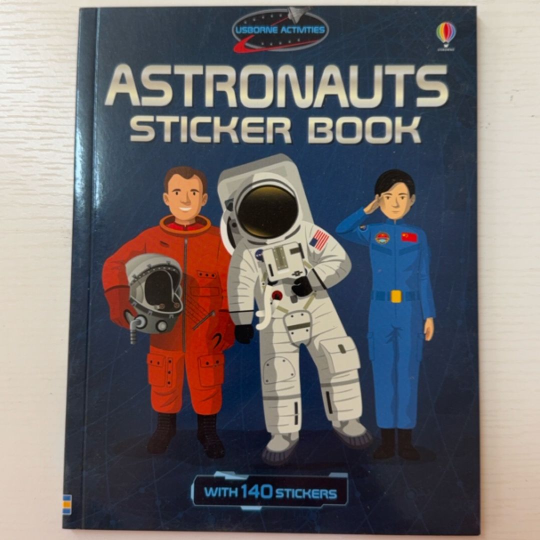 Astronauts Sticker Book