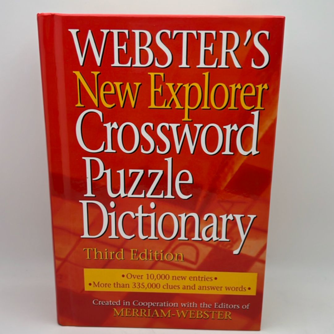 Webster's New Explorer Crossword Puzzle Dictionary