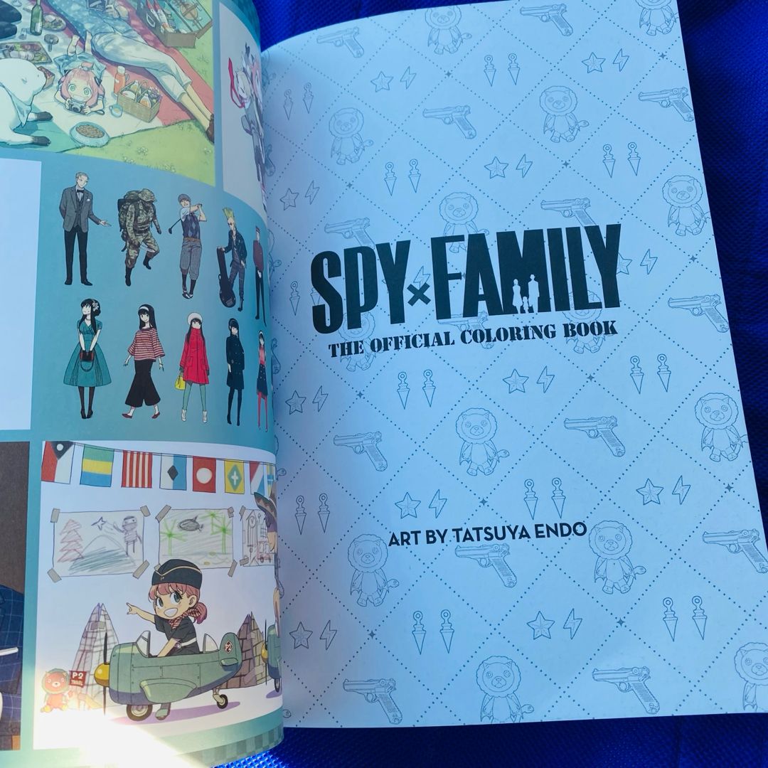 Spy X Family: the Official Coloring Book