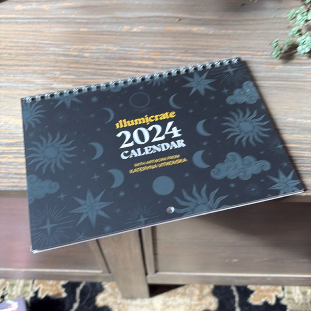 Bookish calendar 