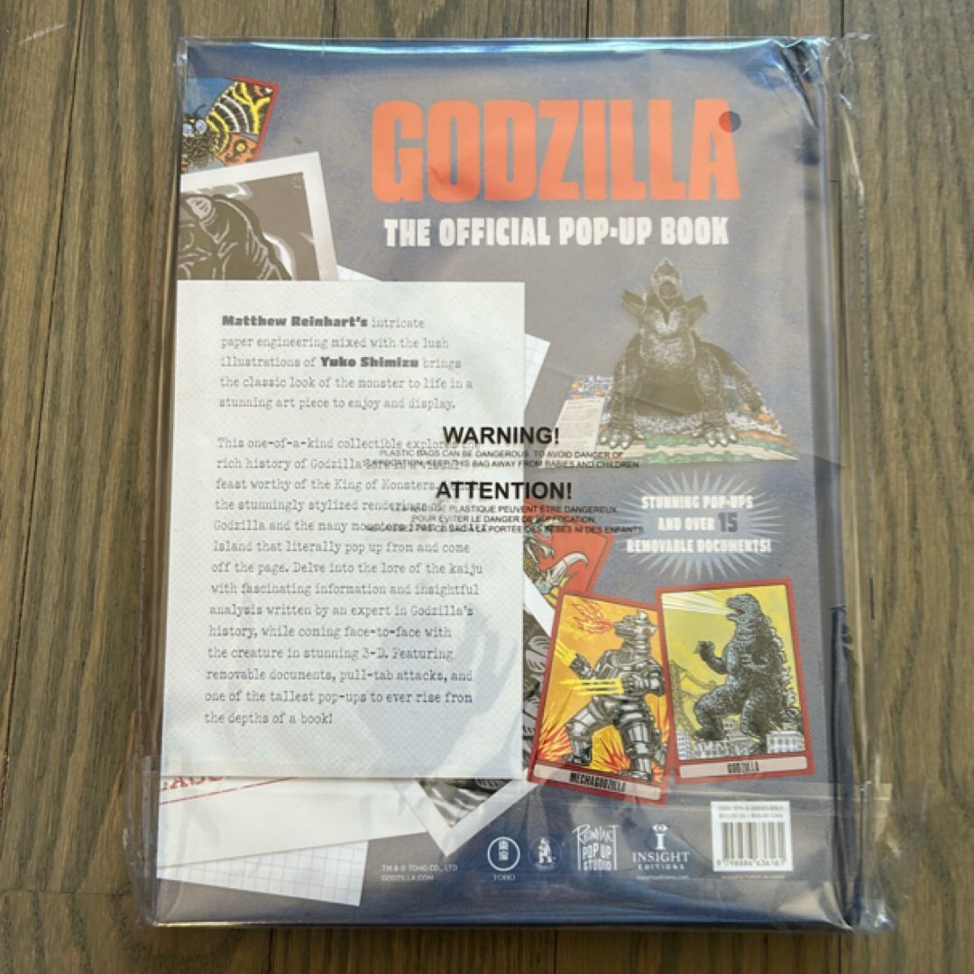 Godzilla: the Official Pop-Up Book