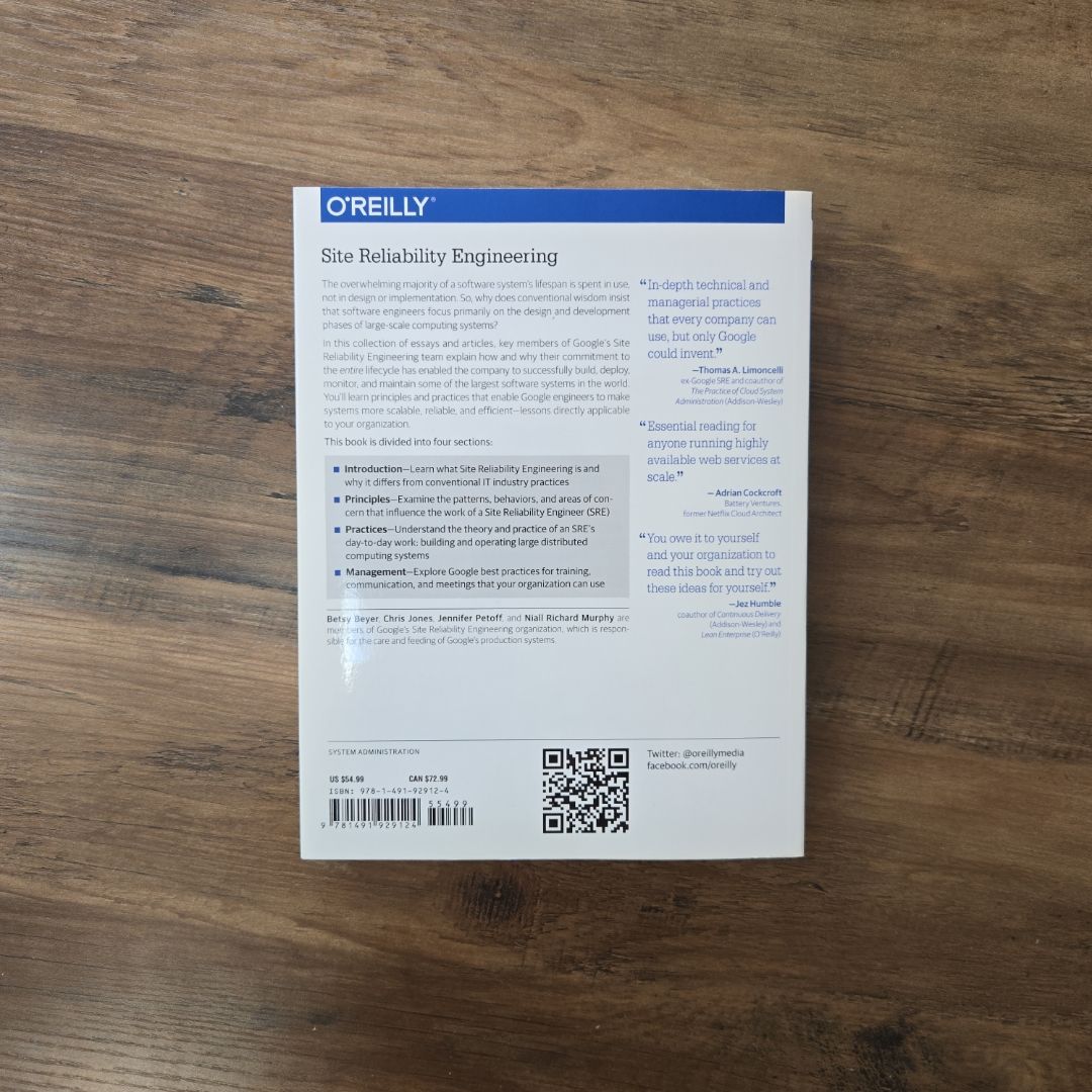 Site Reliability Engineering