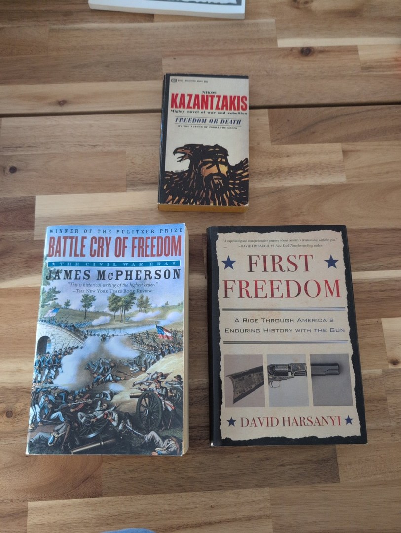 Lot of 3: Freedom or Death & First Freedom & Battle Cry of Freedom 