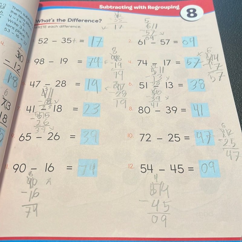 2nd Grade Jumbo Math Success Workbook