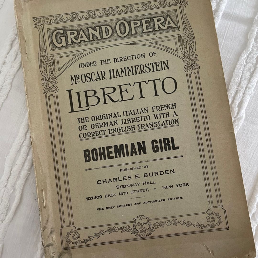 Bohemian Girl libretto 