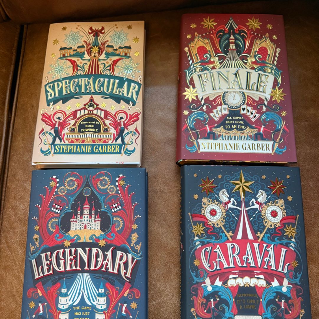 Caraval Series FairyLoot Exclusive Signed Special Editions by Stephanie Garber