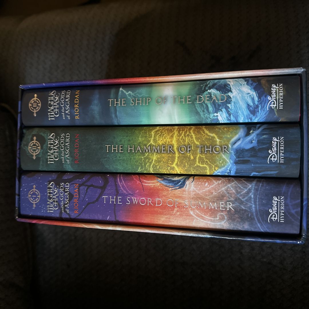 Magnus Chase and the Gods of Asgard Hardcover Boxed Set (Magnus Chase and the Gods of Asgard)