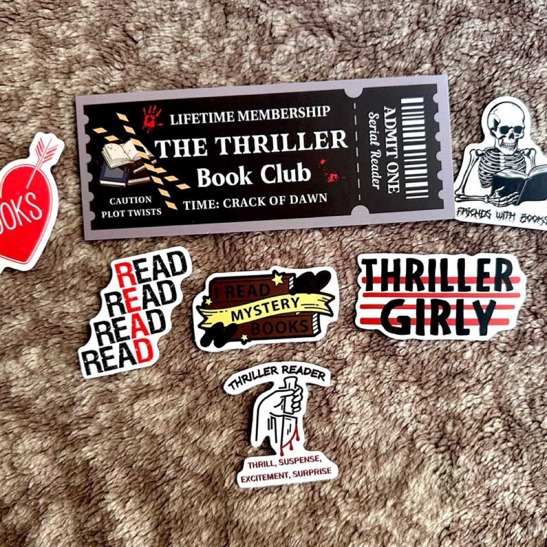 Thriller *themed* Blind Date with a Book Box