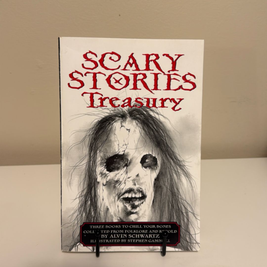 Scary Stories Treasury Three Books to Chill Your Bones