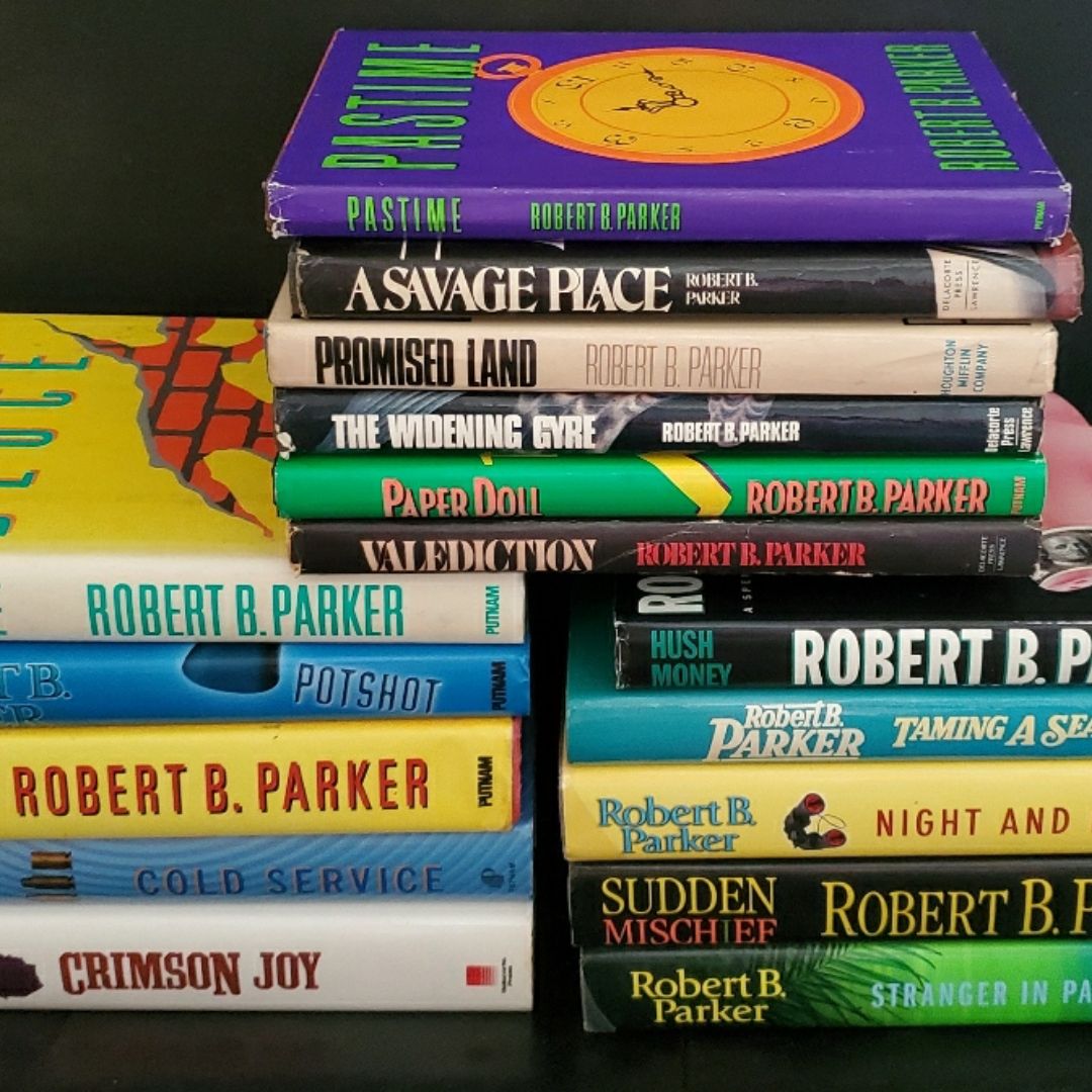 Lot of 16 Robert B Parker Hardback Detective Novels by Robert Parker ...