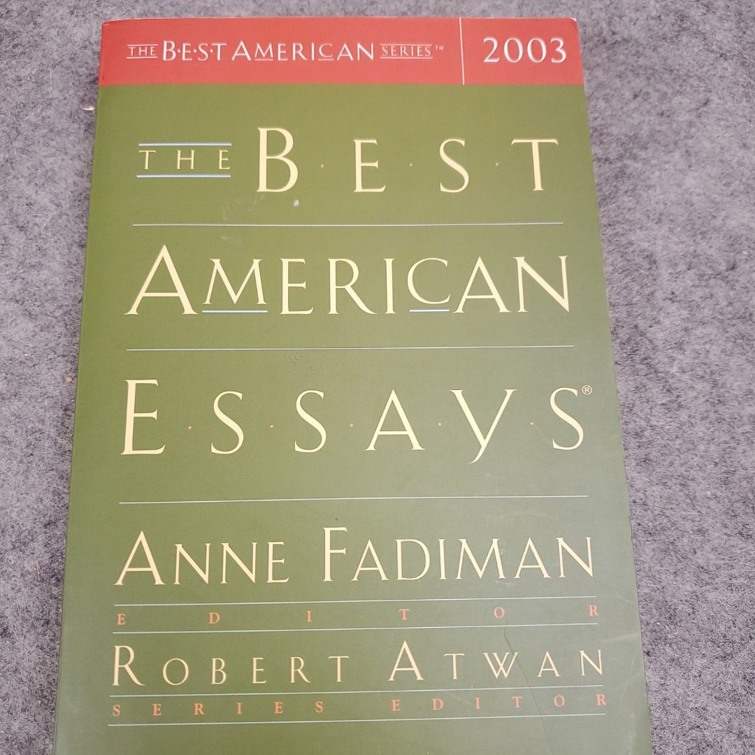 The Best American Essays 2003
