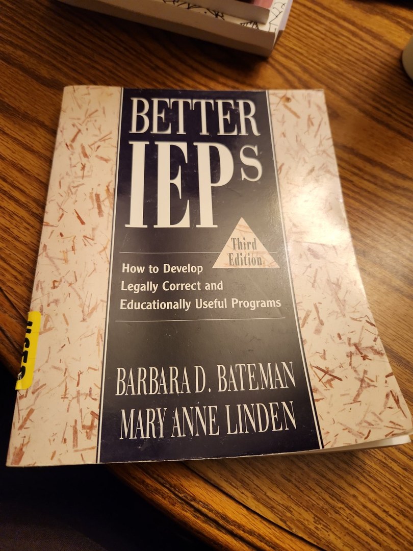 Better IEPs third edition