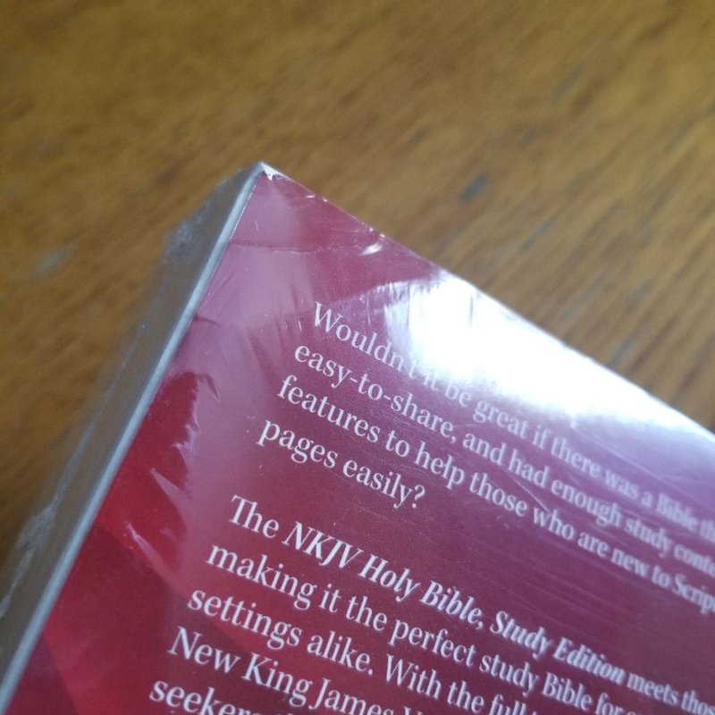 NKJV Holy Bible STUDY EDITION New King James Version by Inspired by God ...