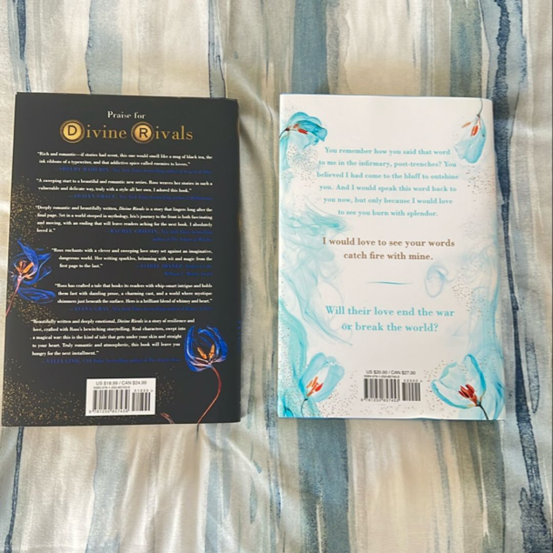 Divine Rivals / Ruthless Vows ((BUNDLE)) by Rebecca Ross, Hardcover ...