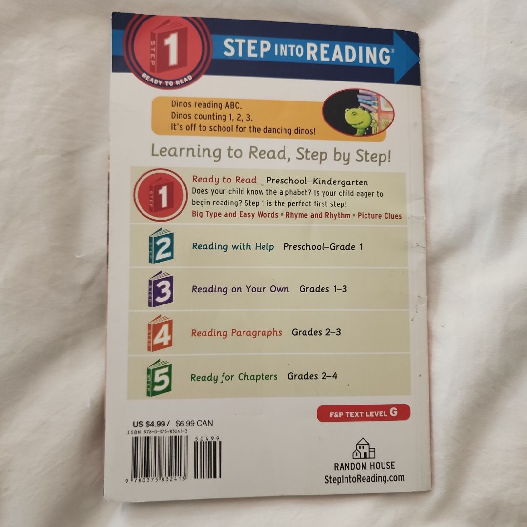 Step Into Reading: Tyrannosaurus Rex (StoryBots), Dancing Dinos, I Can Read: Danny and the Dino